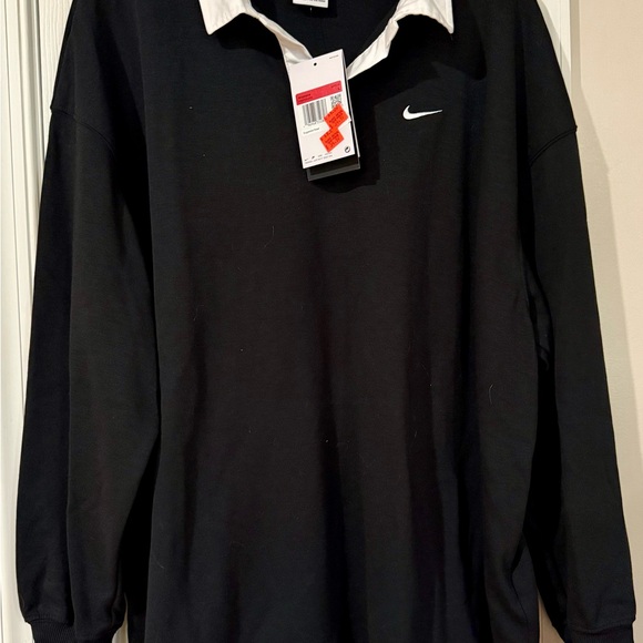 Nike Black and White Polo Shirt - Picture 3 of 4